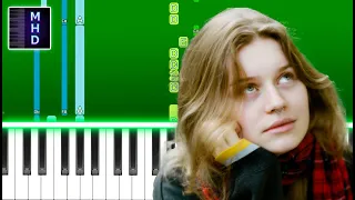 girl in red - serotonin (Piano Tutorial Easy)