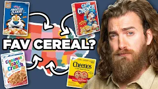 What's The Most Popular Cereal In Each State?