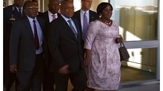 President Jacob Zuma arrives in New York for Nations General Assembly