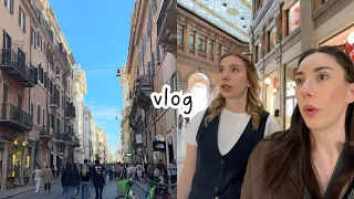 Italian vlog: una passeggiata in Via del Corso, una bella notizia, un libro che vi consiglio (Sub)