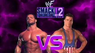 Inspired's WWF Smackdown 2 Mod Matches Chris Benoit vs Kurt Angle