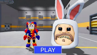 EASTER BIG HEAD BARRY'S PRISON RUN! A lot of POLICE OFFICERS (#Obby) #Roblox