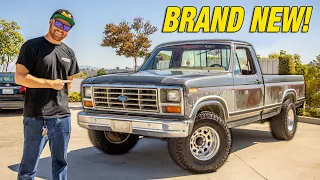 FORGOTTEN 1986 Ford F250 INSANE Paint Transformation!