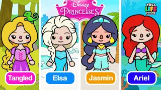 Princesses in Toca Life World 💕 What's Your Favorite Character?😱 Disney Toca Boca