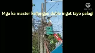 Lineman electrocuted