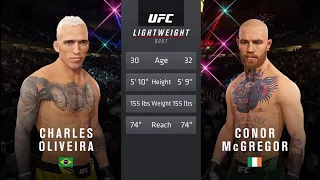 Charles Oliveira vs Conor McGregor | EA SPORTS UFC 4