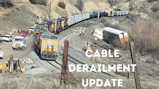 Cable Derailment Clean Up: Day 2