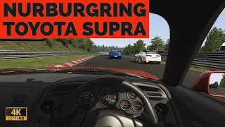 Toyota Supra Time Attack at Nurburgring | Assetto Corsa (Thrustmaster TX Gameplay)