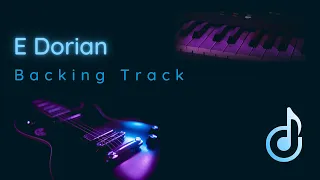 E Dorian - Guitar backing track