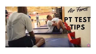 Air Force PT Test Tips