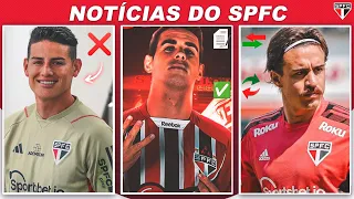 🚨JAMES PEDIU PARA SAIR! SPFC DEFINE VOLTA DE MEIO CAMPISTA! OSCAR É O SUBSTITUTO DO JAMES! G.NEVES