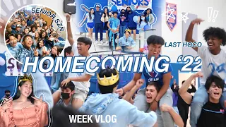 HOMECOMING VLOG 2022 | spirit week, grwm, senior year!