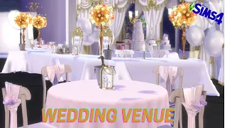 Sims 4 - Wedding Venue + CC Folder and Tray Files