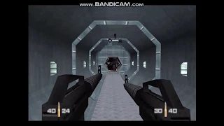 GoldenEye 007 Walkthrough Part 17 Caverns 00 Agent (Real PC Capture)