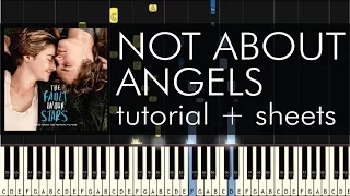 Not About Angels - Piano Tutorial - How to Play - Birdy