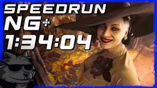 RESIDENT EVIL VILLAGE SPEEDRUN - NG+ VERY NORMAL 1:34.04