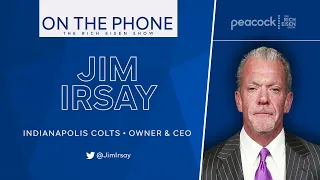 Jim Irsay Lauds Ryan Leaf’s Awareness Efforts on Addiction & Mental Health Causes | Rich Eisen Show