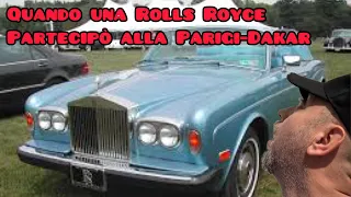 ROLLS-ROYCE ALLA PARIGI-DAKAR (1981) #parisdakar #sahara #tunisia #sand #dakar #africa #amazing