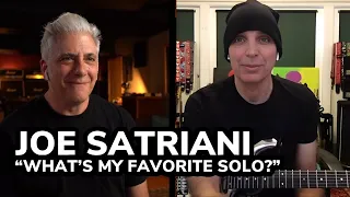 Joe Satriani Talks About His Favorite Guitar Solo