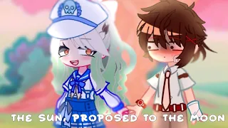 "The sun ☀️, proposed to the moon🌙"||fw (?)||hananene swap AU||tbhk/jshk||Gacha club