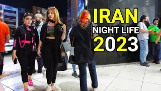 NightLife of Iranian Boys and Girls 🇮🇷 IRAN 2023 Night Walk ایران