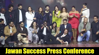 Jawan Success Press Conference | Shahrukh, Deepika, Vijay, Atlee, Cast And Crew