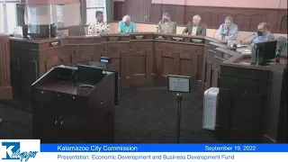 September 19, 2022 - Kalamazoo City Commission Committee of the Whole