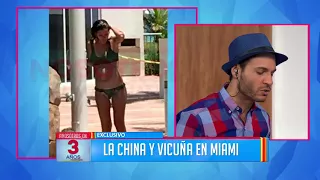 Las fotos de La China Suárez y Benjamín Vicuña en Miami