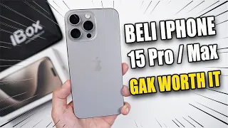 TIDAK WORTH IT! Review 15 Pro max setelah 3 bulan