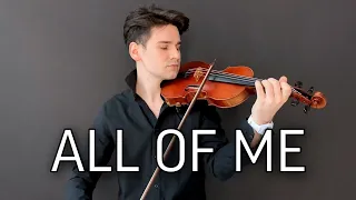 All Of Me - John Legend - violin cover by David Bay