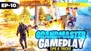 Road To Grandmaster Free Fire Season 37 🤯💥 || Solo GRANDMASTER Tips And Tricks 🔥😱|| Episode 10