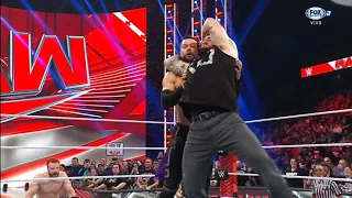 Kevin Owens ataca con una "paralizadora" a Finn Bálor - WWE Raw 21/11/2022 (En Español)