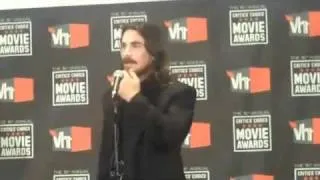 Christian Bale on winning the Critics Choice Award for the Fighter