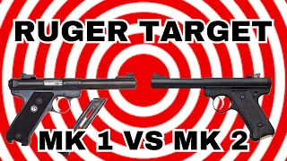 Ruger Mk I Target Vs Ruger Mk II Target