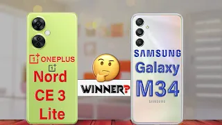 OnePlus Nord CE 3 Lite vs Samsung Galaxy M34