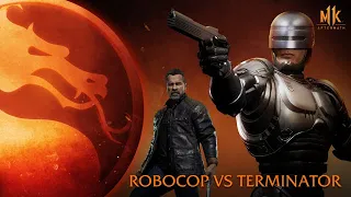 Mortal Kombat 11: Atermath. RoboCop vs the Terminator