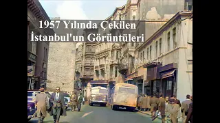 #Eskiİstanbul | #1957 #İstanbul Sokaklarını Daha Önce Hiç Böyle Görmediniz | #constantinople
