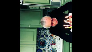 JC Lee celebrates Stan Lee's birthday in his kitchen privately
