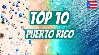 PUERTO RICO: Top 10 INCREDIBLE Places & HIDDEN Gems ! 🇵🇷 (2024 Travel Guide)