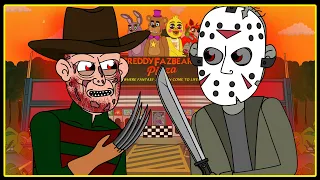 Freddy Krueger vs Jason Voorhees (Parody Animation)