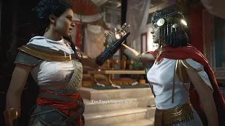Assassin's Creed Origins - Final Boss Fights & All ENDINGS (Full True Ending)