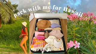 PACK WITH ME FOR HAWAII (our honeymoon)!!