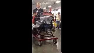 Blown Injected Big Block Chevy Engine at UTI - Nov 2014