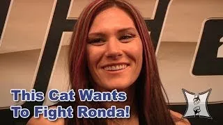 Cat Zingano: Rooting For Rousey To Beat Tate at UFC 168