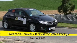 Swereda Paweł / Krzysztof Waleszczyk - Peugeot 206 | 2 Rajd Ziemi Głubczyckiej 2020