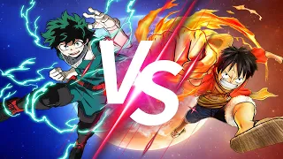 Midoriya VS Luffy (Sprite Animation) (My Hero Acadamia x One Piece)
