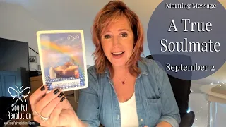 Morning Message: *A True Soulmate* September 2 - Daily Tarot Reading