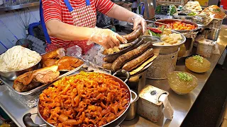 The legend of Korean street food! Gwangjang Market Popular Food - BEST 5 / Korean Street Food