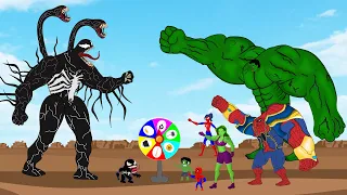 Rescue SUPER HEROES : HULK Family & SPIDER-MAN Family : Returning from the Dead SECRET - FUNNY