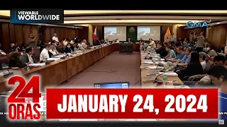 24 Oras Express: January 24, 2024 [HD]